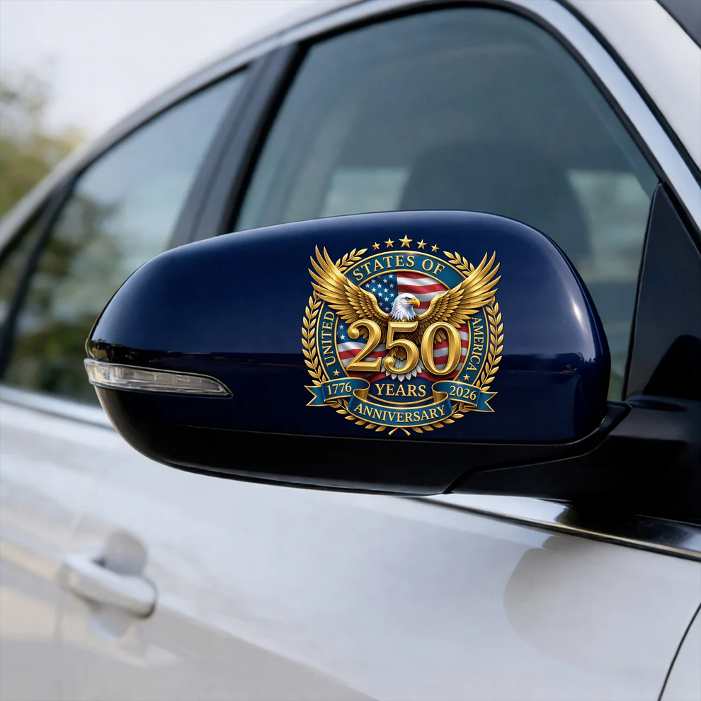 🔥 LIMITED TIME OFFER – 250th Anniversary Golden Eagle Patriotic Decal