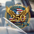 🔥 LIMITED TIME OFFER – 250th Anniversary Golden Eagle Patriotic Decal