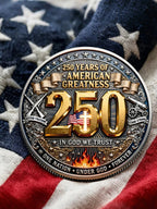 God Bless America 250th Anniversary Of The United States Great Coin Commemorative Coin