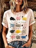 Damen T-Shirt mit Glaubens-Print