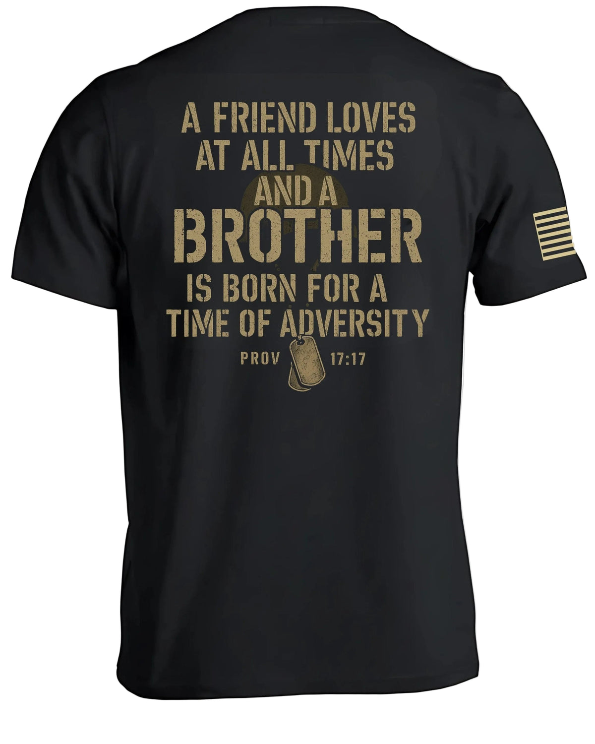 Ein Freund liebt allezeit, und als Bruder wird er in der Not geboren Spr 17,17 T-Shirt