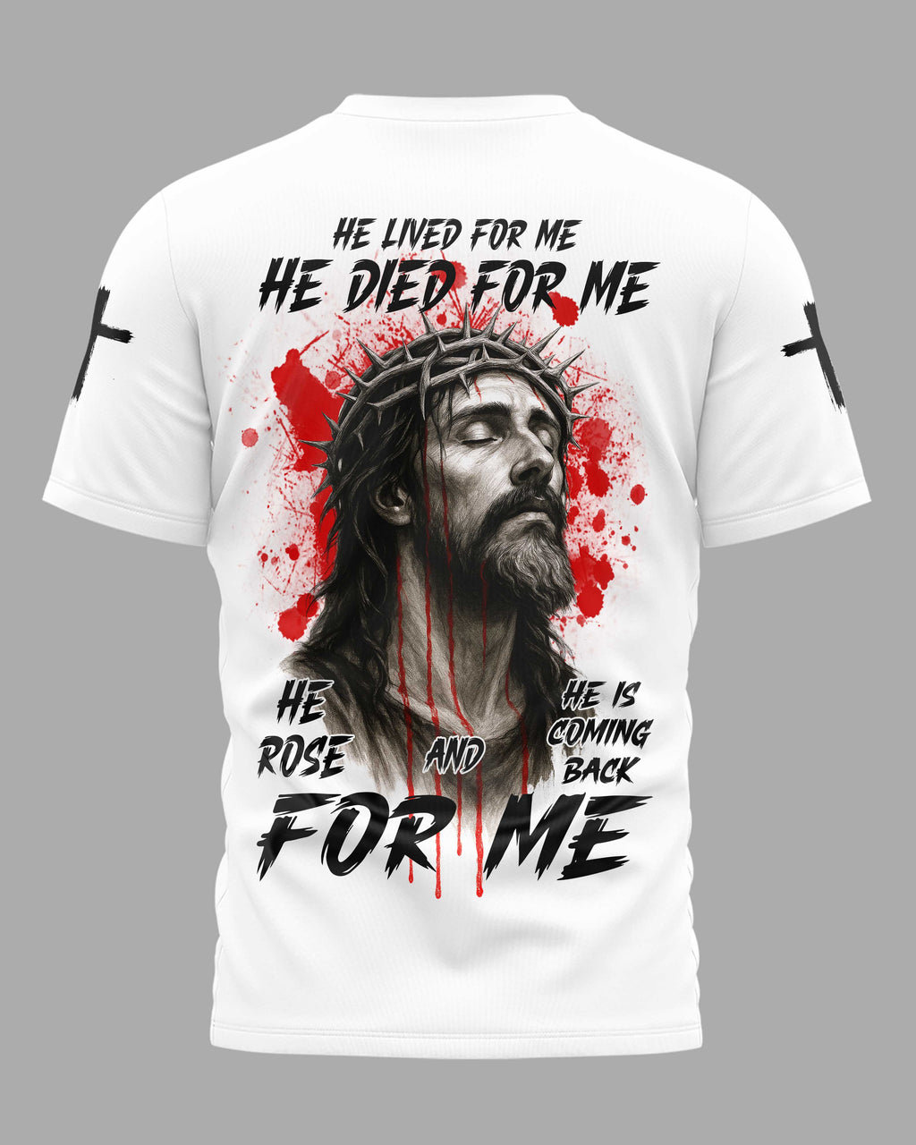 He Is Coming Back For Me All Over Print T-Shirt