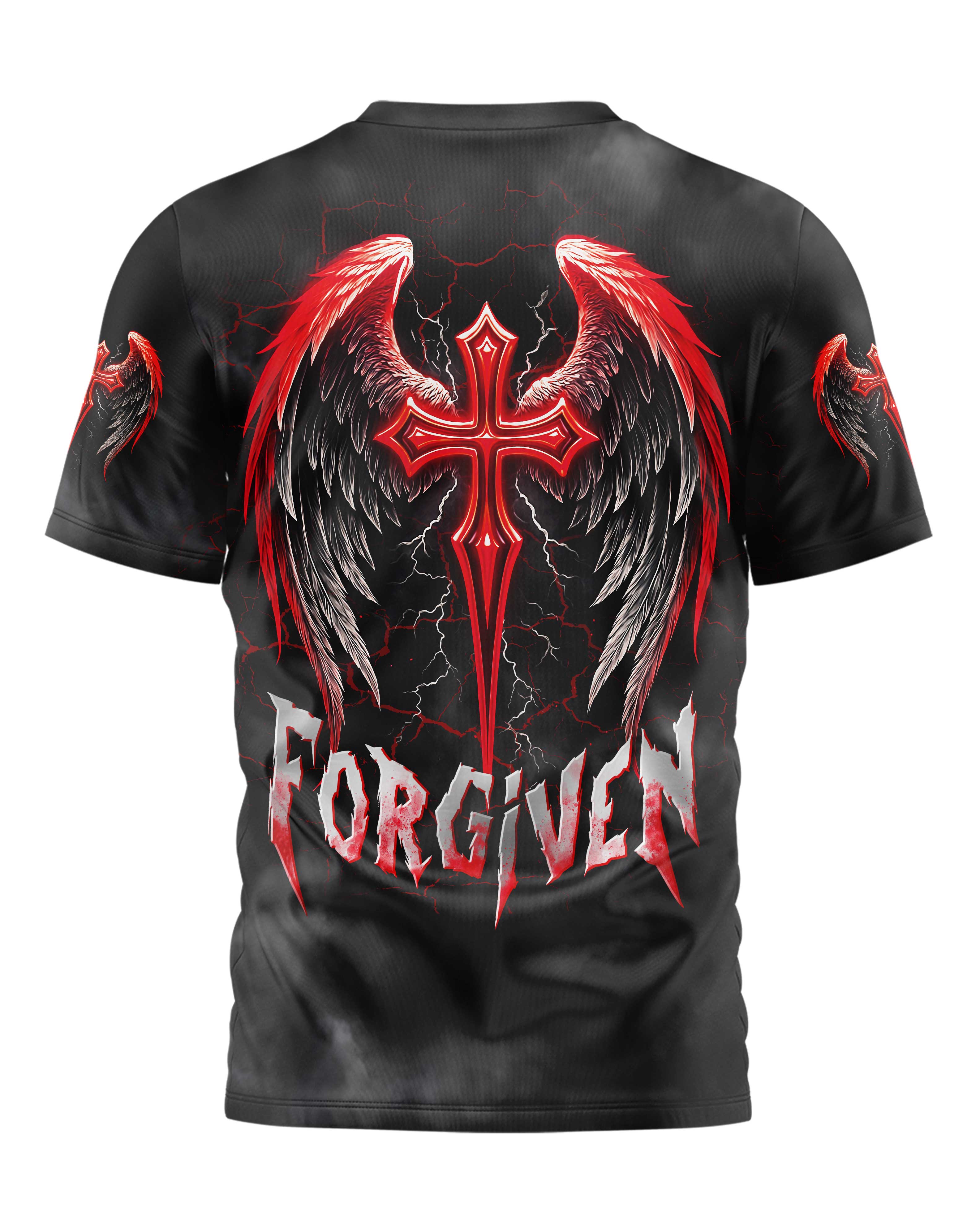Forgiven All Over Print T-Shirt