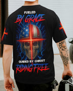 Fueled By Grace Allover-Print T-Shirt