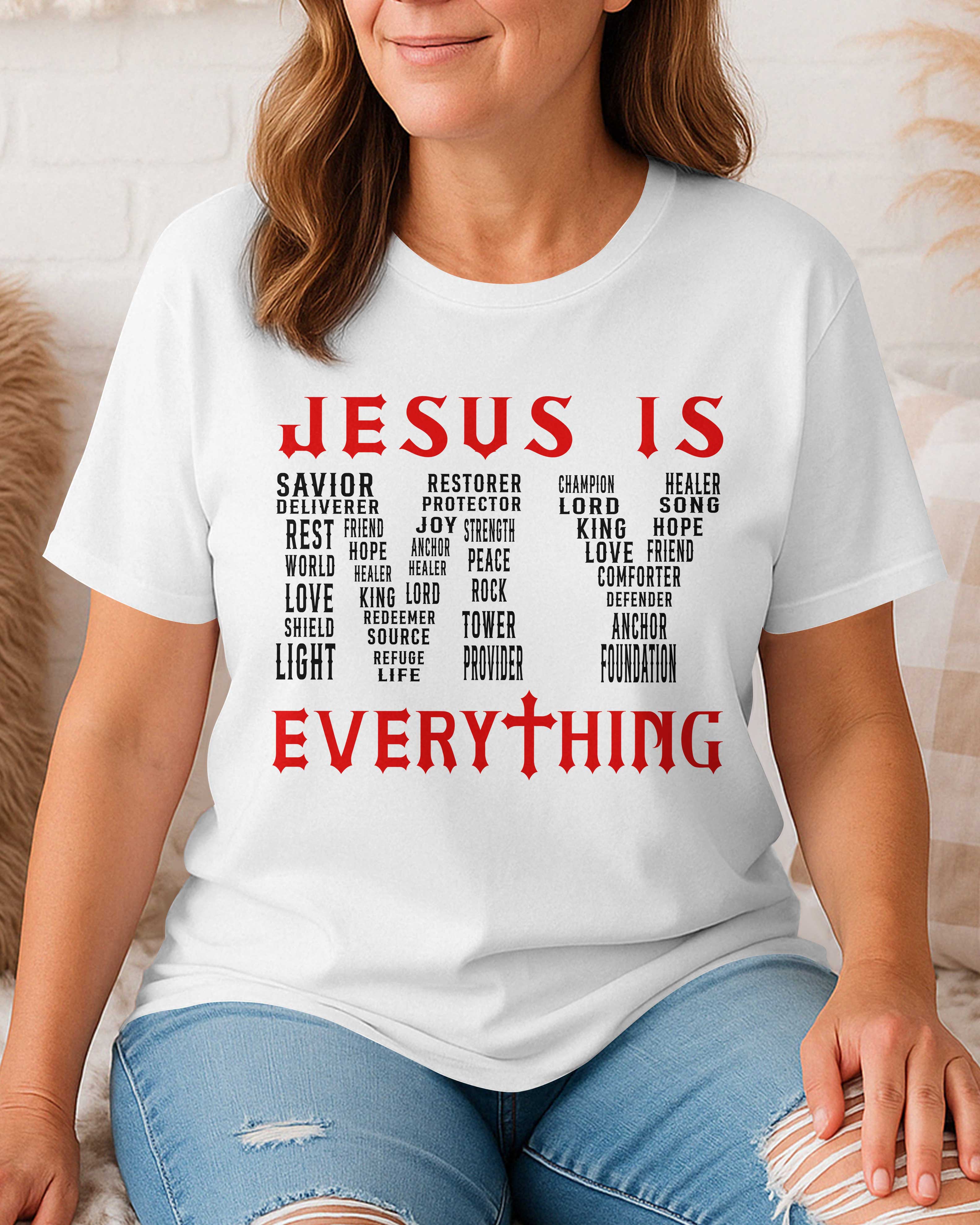 T-shirt Jésus est mon tout