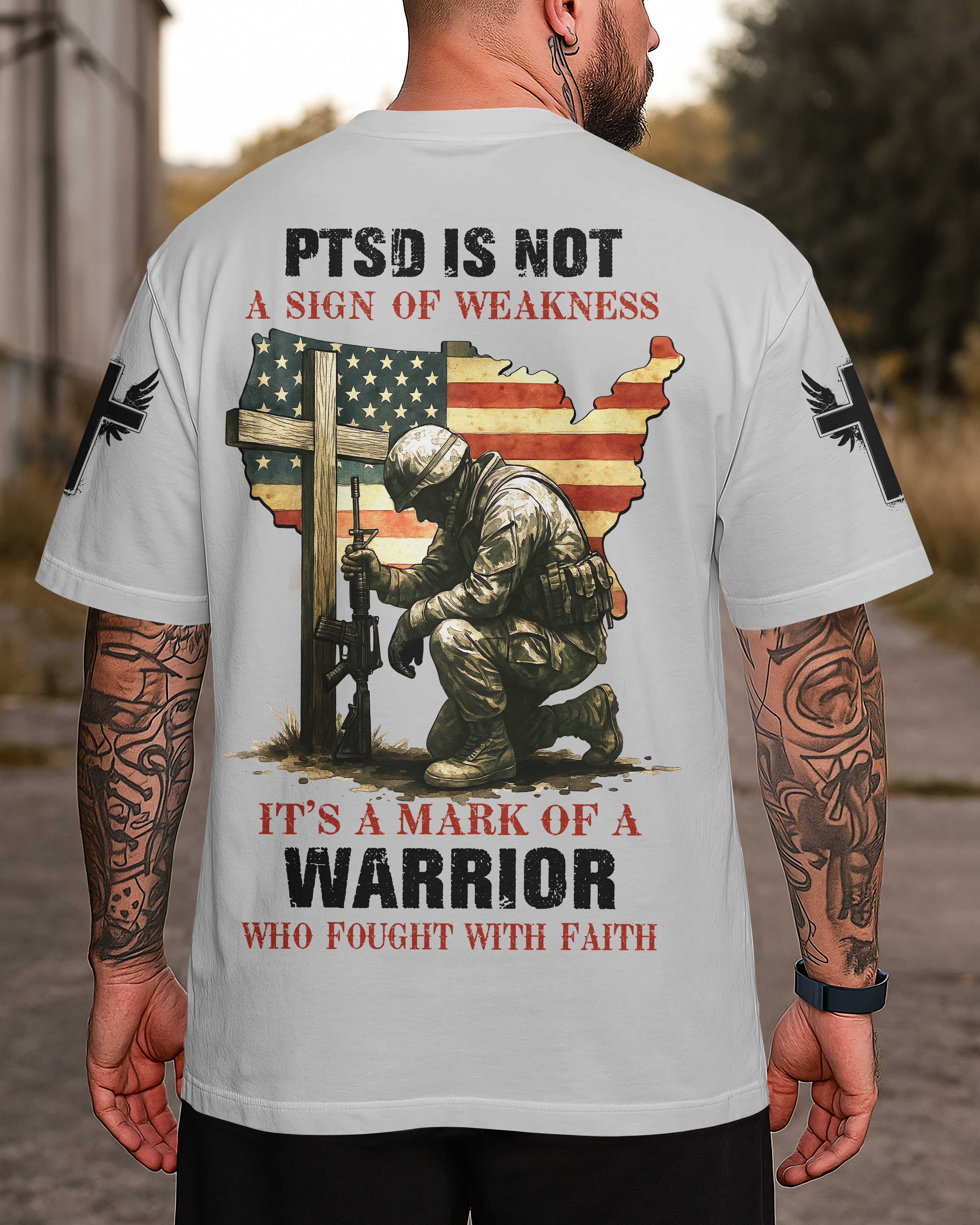 T-shirt Le SSPT n'est pas un signe de faiblesse