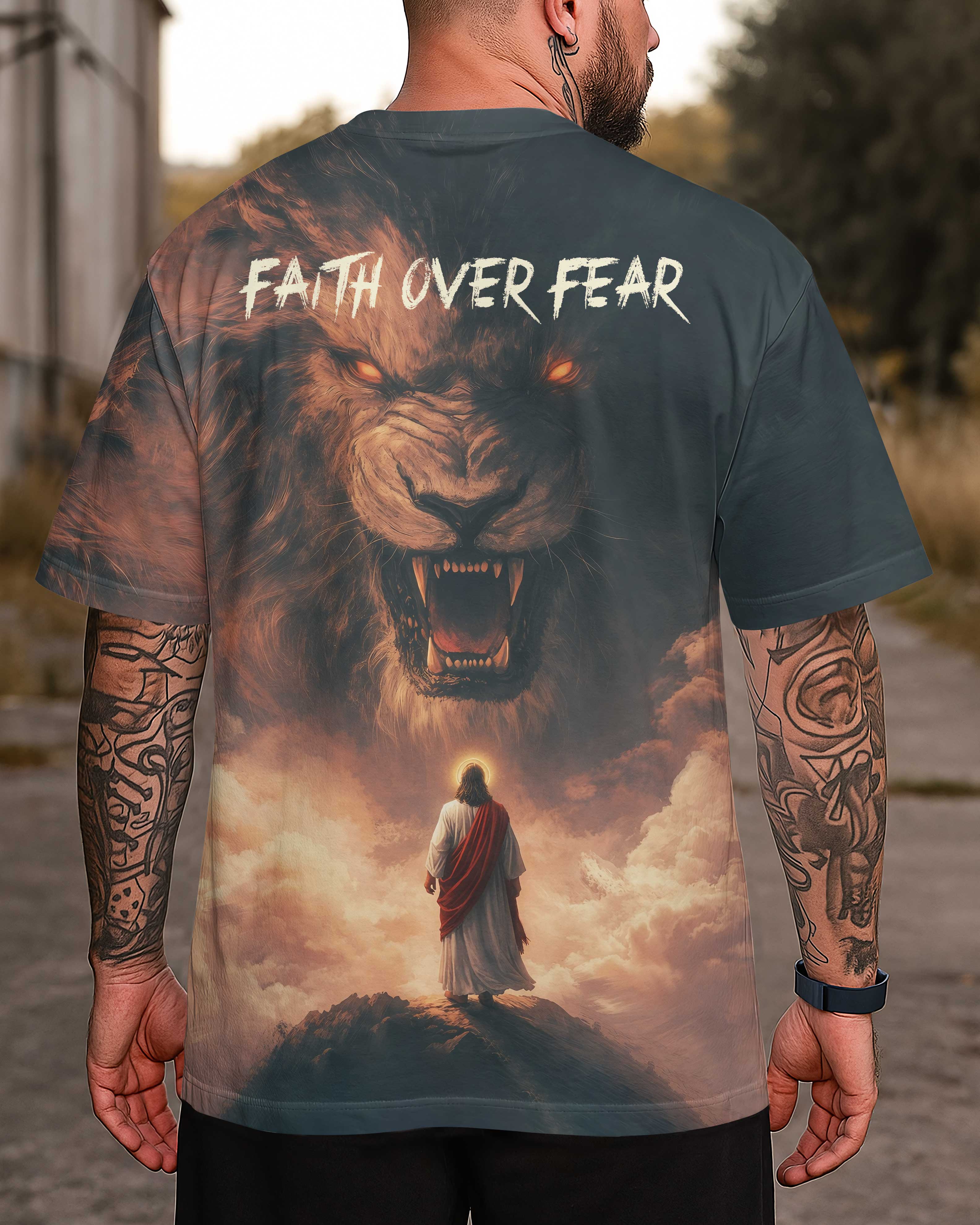 T-shirt La foi plutôt que la peur