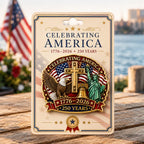 Celebrating America 1776–2026 Brooch Pin
