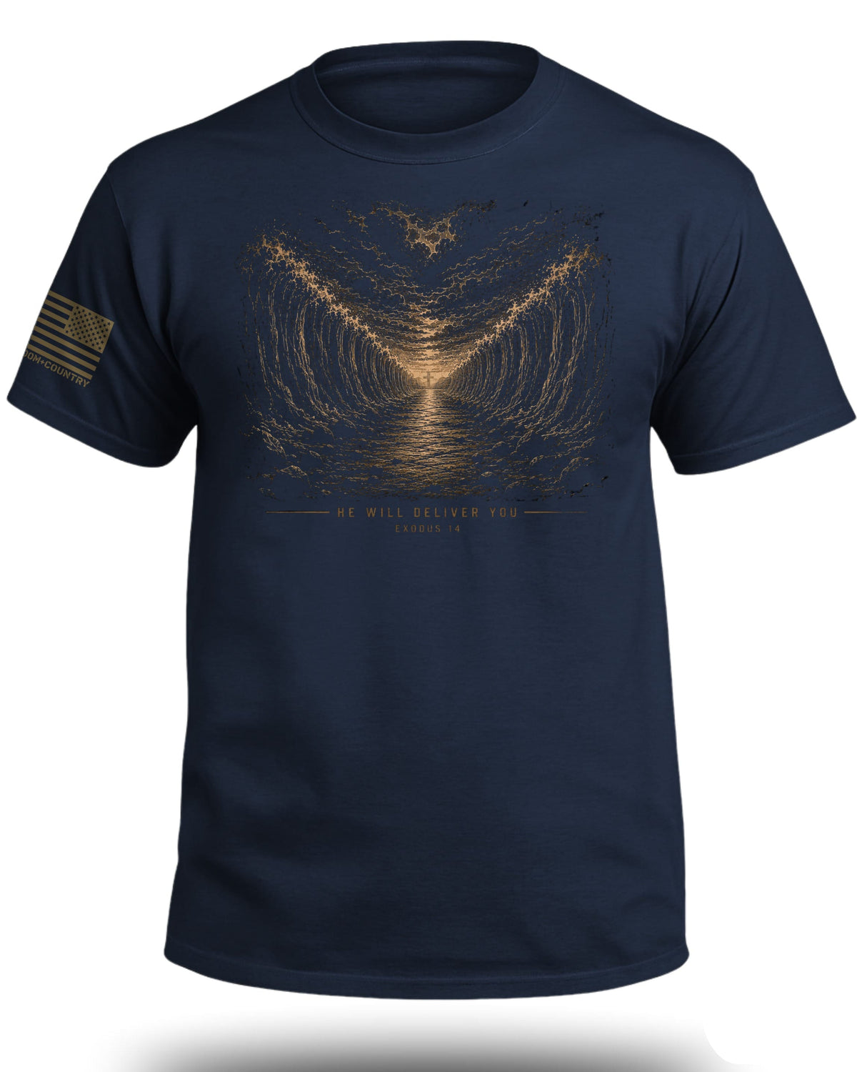 He Will Deliver You Exodus 14 T-Shirt
