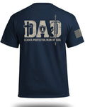Dad-Leader Protector Man Of God T-Shirt