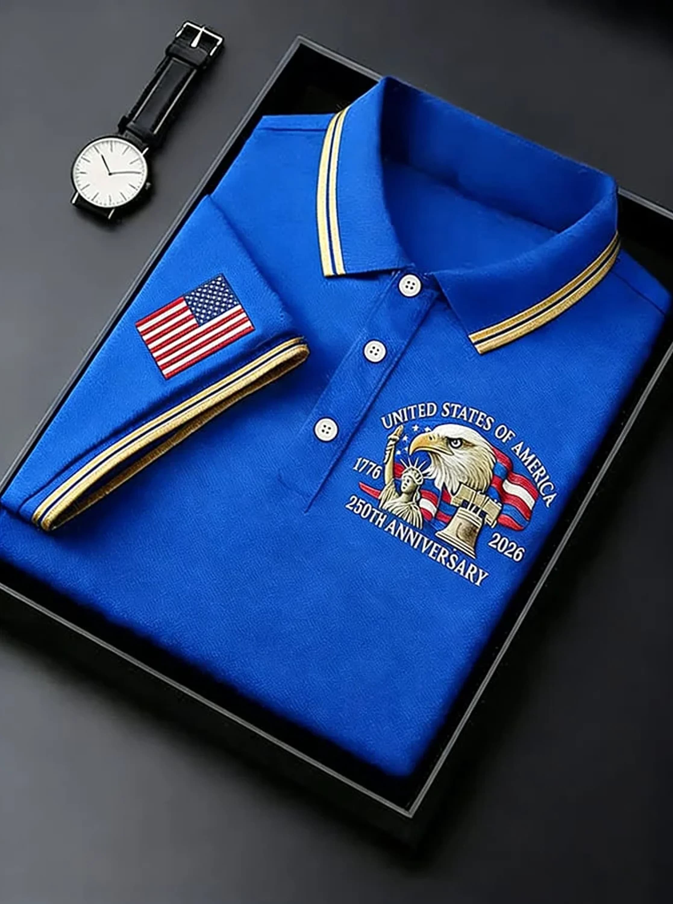 American Eagle 250. Jubiläums-Polohemd