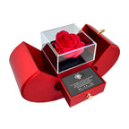 To My Love Preserved Rose & Necklace Set