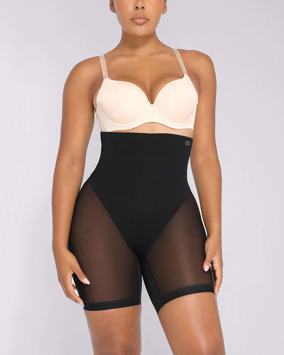 High-Waisted Mid Thigh Short