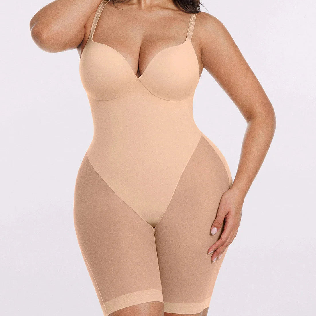 Body de espalda baja y muslo medio
