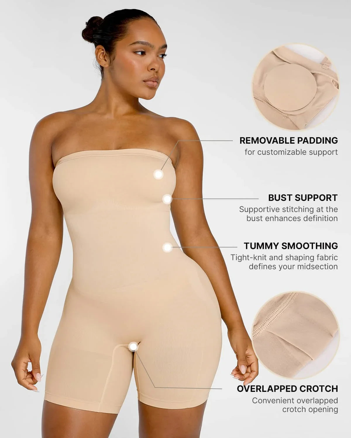 Body sin tirantes ™ Skin Flow