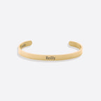 Beautiful Girl You Can Do Hard Things Cuff Bracelet
