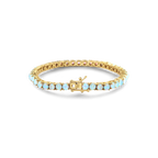 Blue Opal Tennis Bracelet
