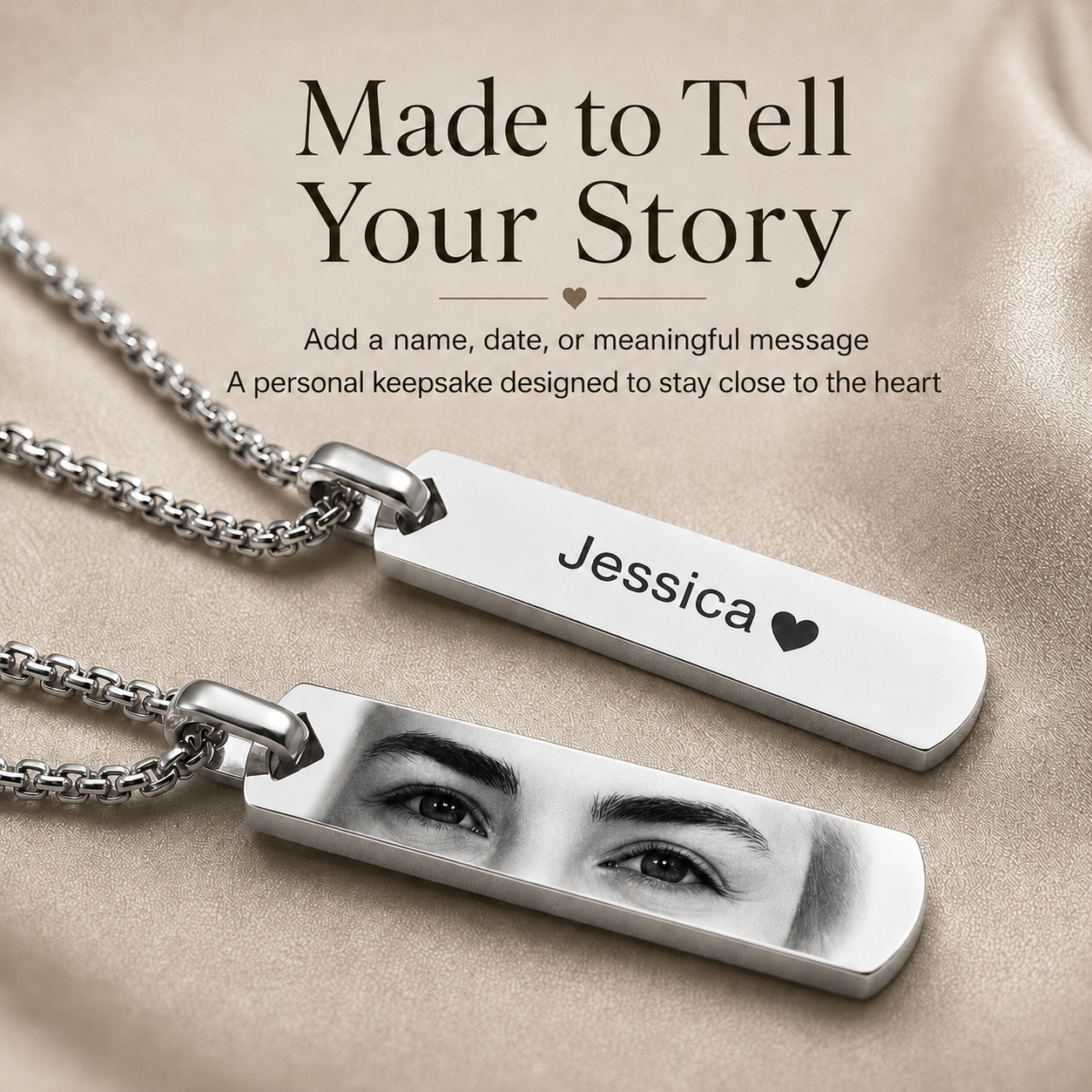 Collar «Tus ojos, tu historia»