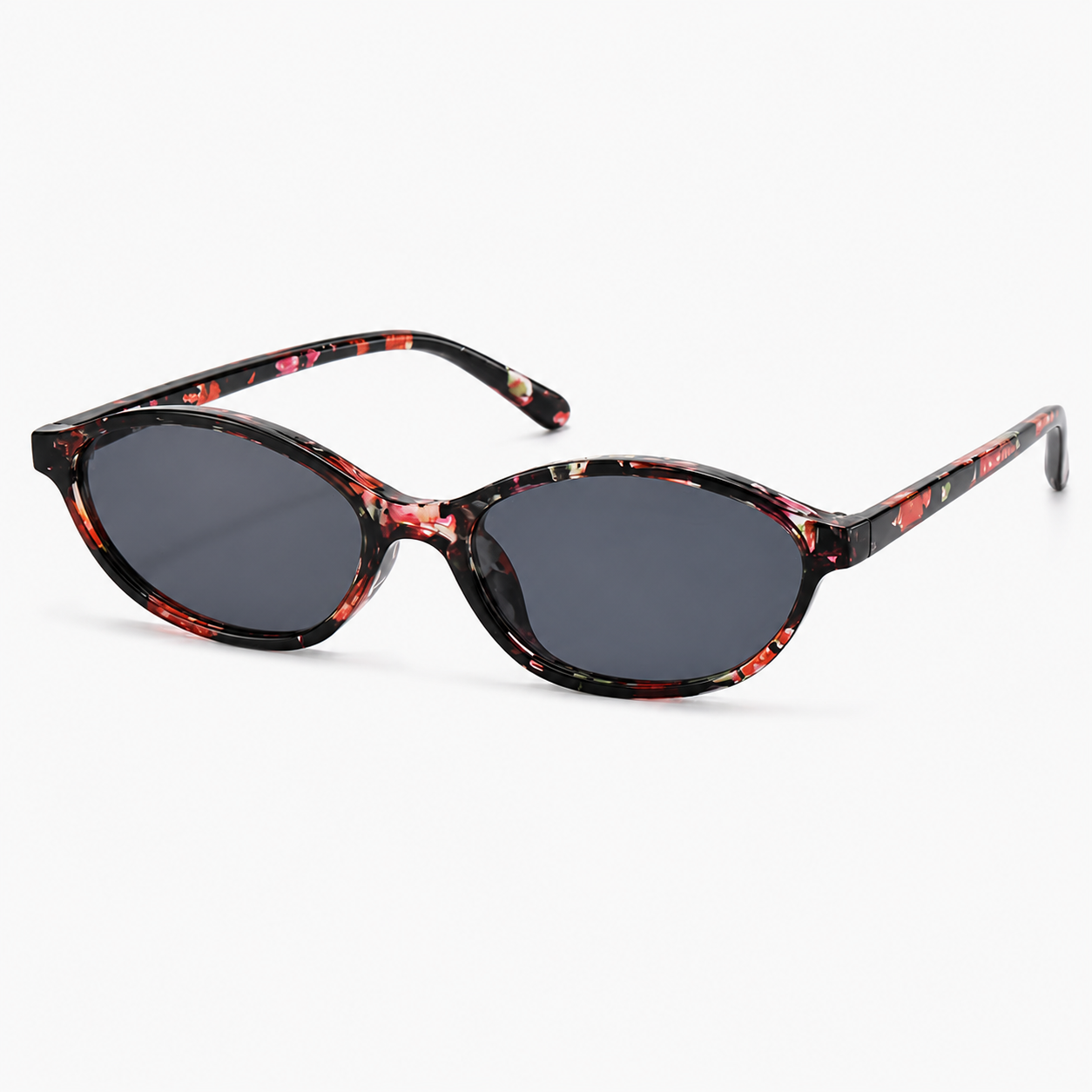 3-Pack Retro Y2K Oval Sunglasses for Women – Slim 90s UV Protection Shades