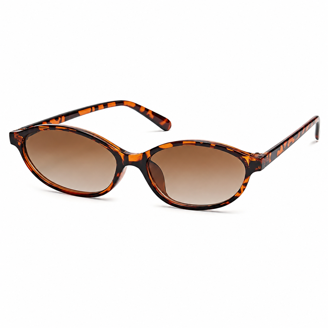 3-Pack Retro Y2K Oval Sunglasses for Women – Slim 90s UV Protection Shades