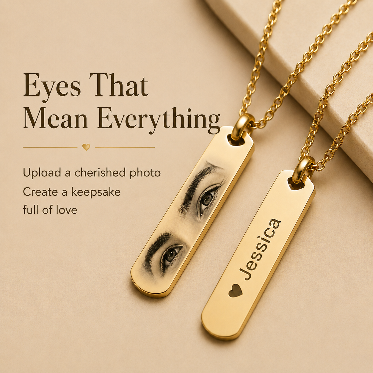 Collar «Tus ojos, tu historia»