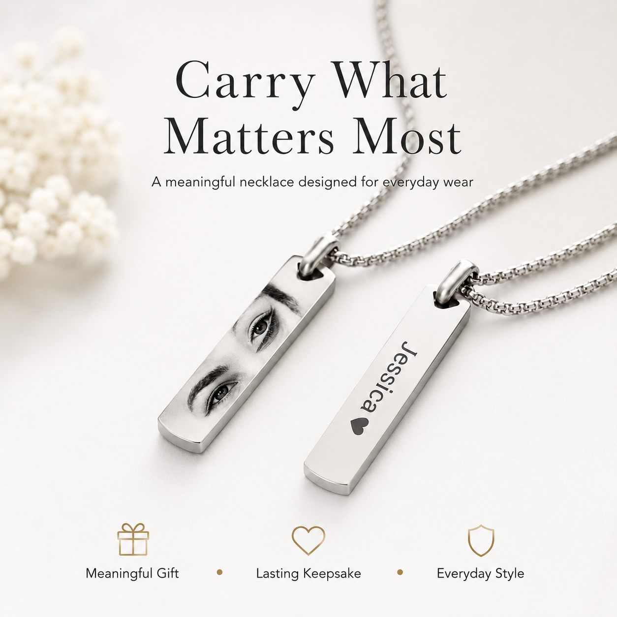 Collar «Tus ojos, tu historia»