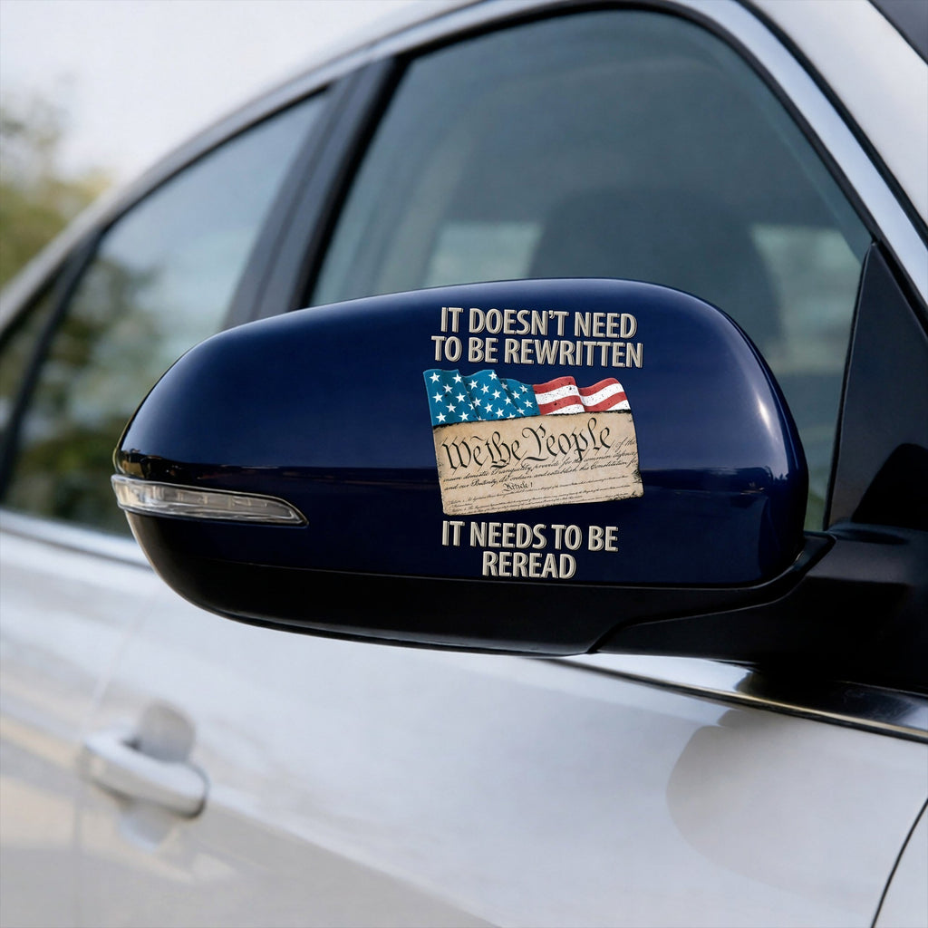 We the People Decal – 250th Anniversary USA, American Flag, 1776-2026 Sticker