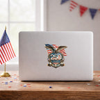 United States of America 250th Anniversary Decal – Eagle, Flag, 1776-2026