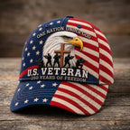🦅U.S. Veteran 250 Years of Freedom Hat & 🇺🇸 Buy 1 Hat, Get 1 Coin FREE