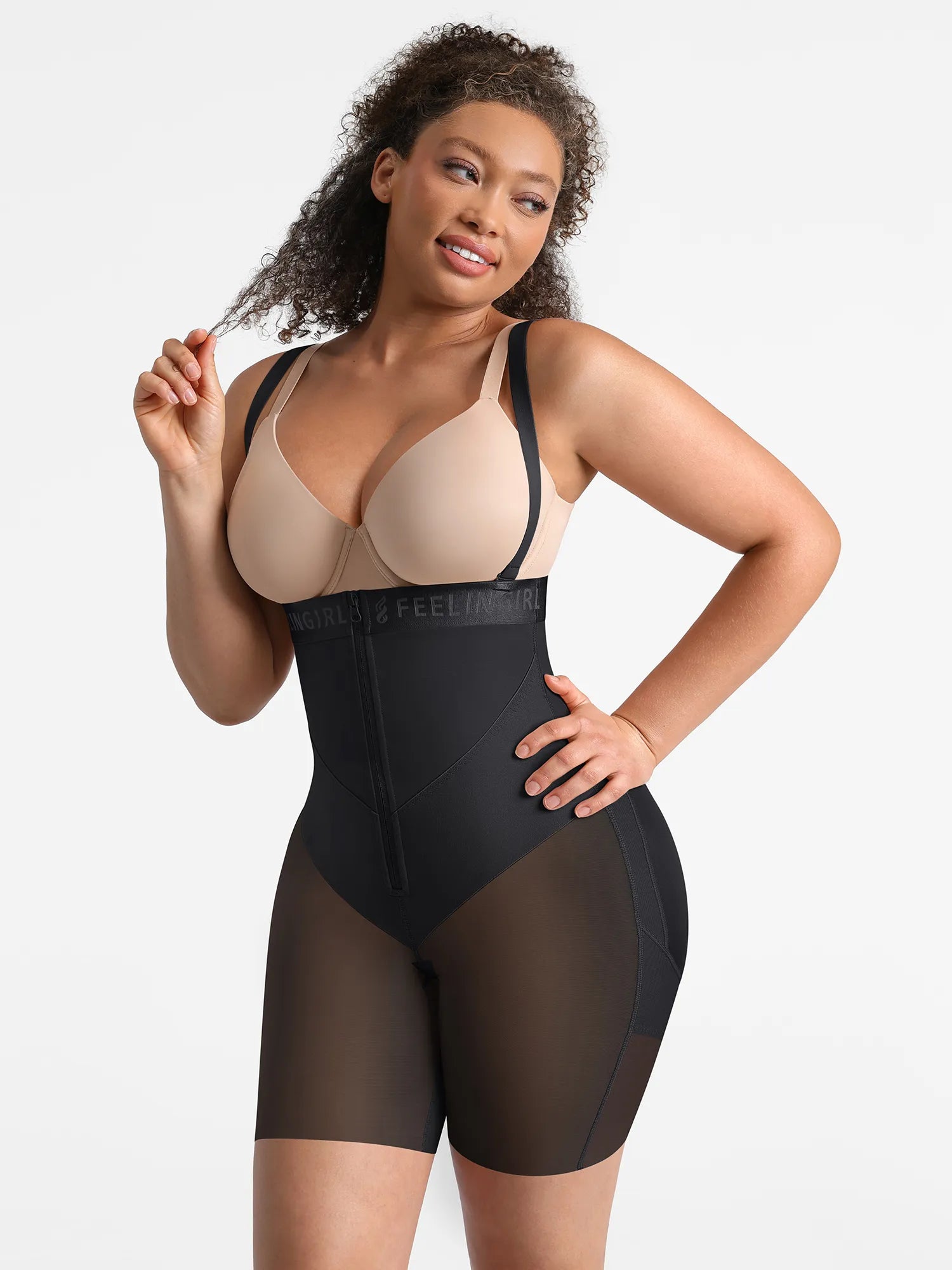 Full-Coverage Tummy Control Shaper Faja