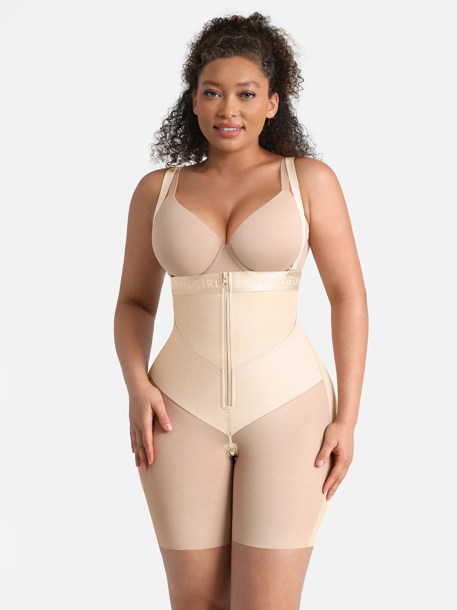 Full-Coverage Tummy Control Shaper Faja