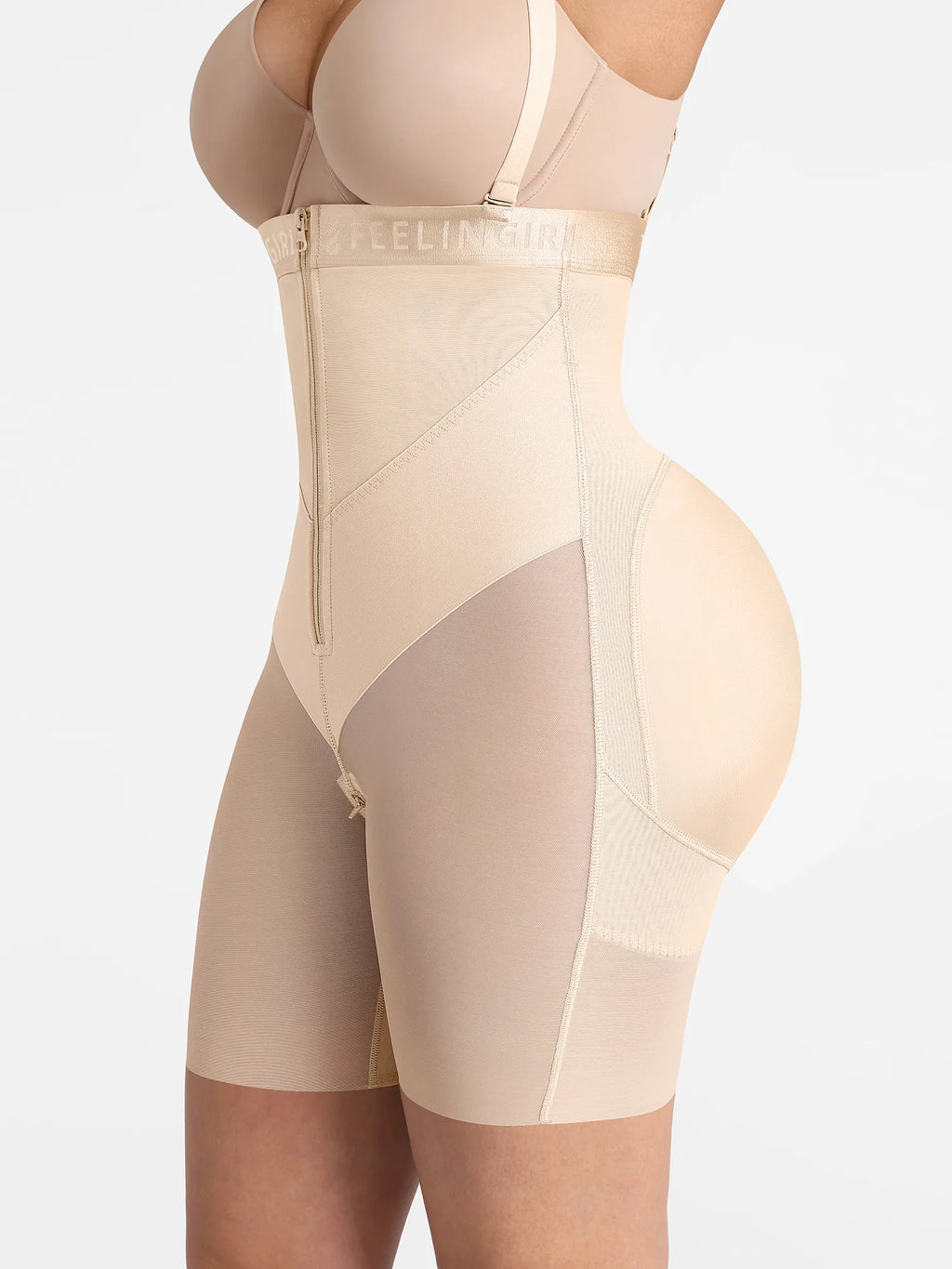 Full-Coverage Tummy Control Shaper Faja