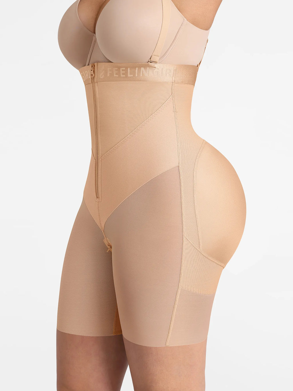 Full-Coverage Tummy Control Shaper Faja