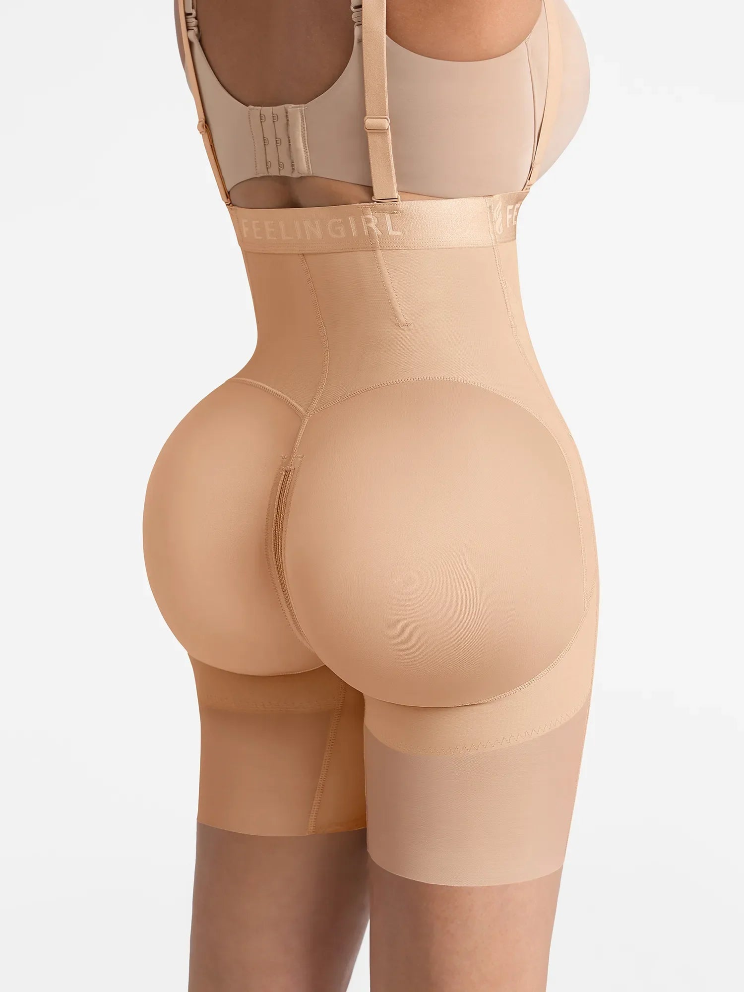 Full-Coverage Tummy Control Shaper Faja