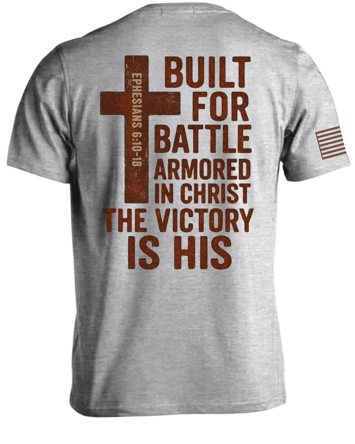 Built For Battle Armored In Christ T-Shirt