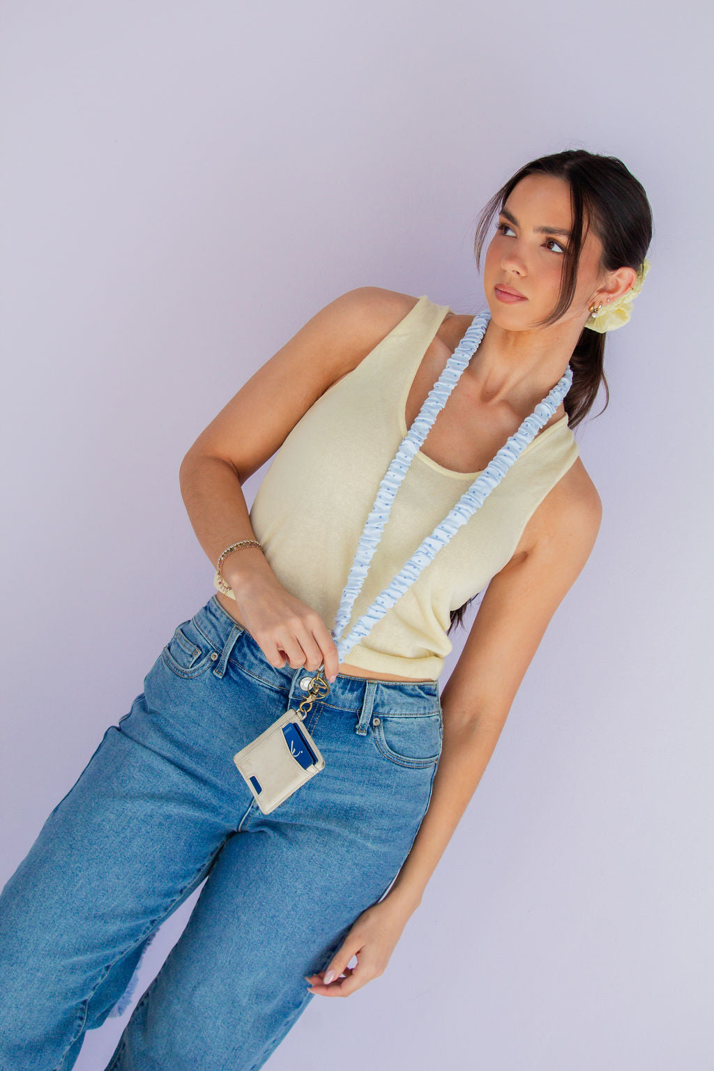 Extended Size Scrunchie Lanyard