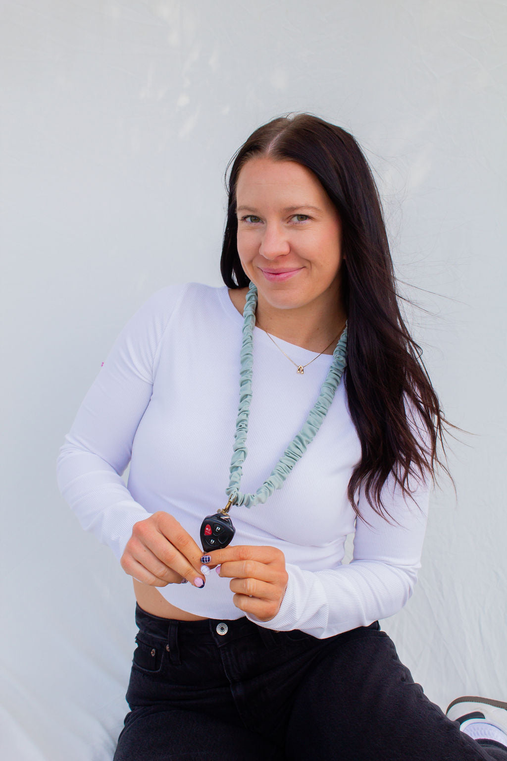 Dusty Sage Lanyard