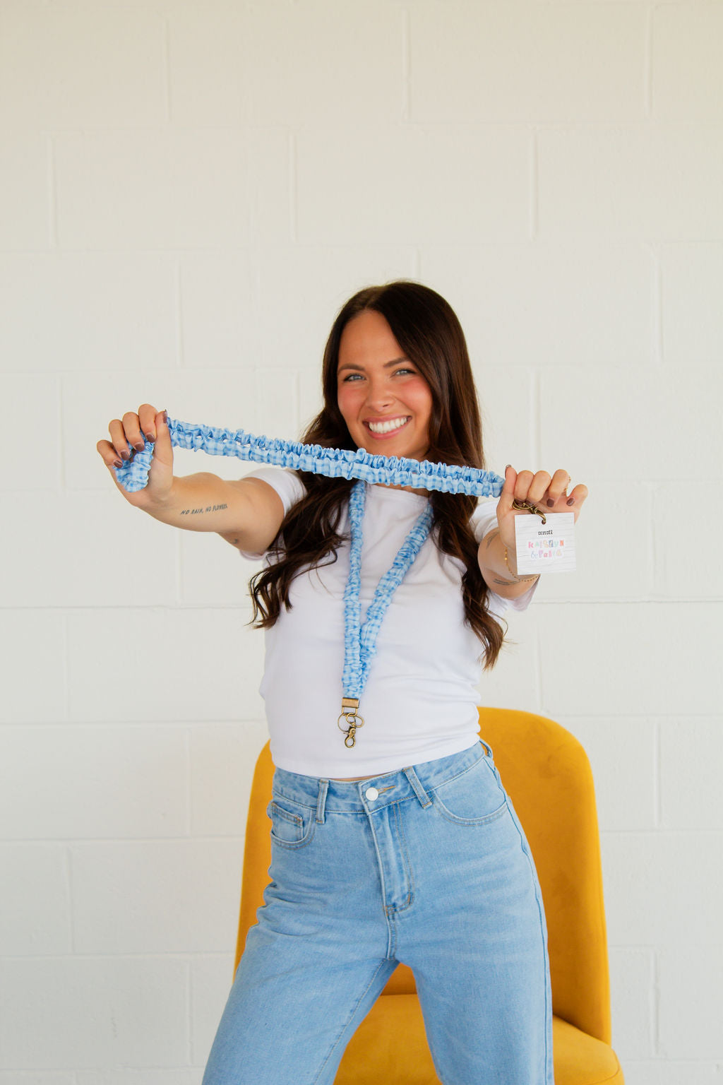 Blue Skies Lanyard
