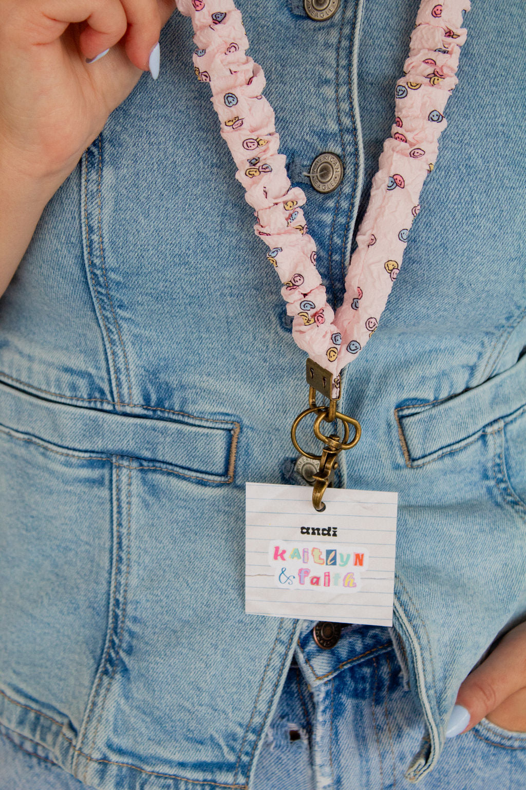 Smiley Lanyard