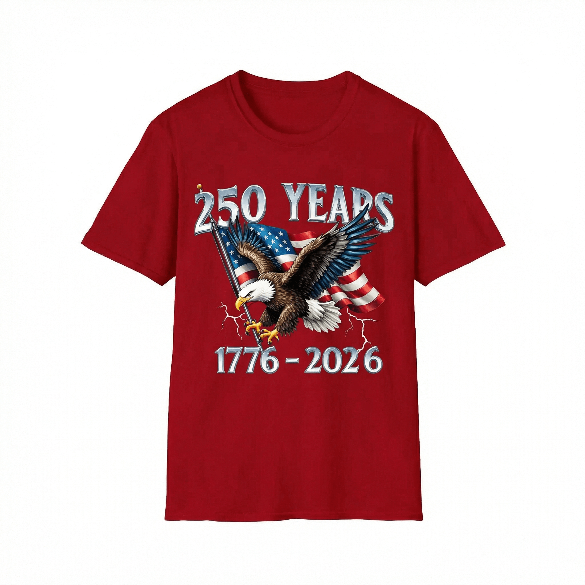 250 Jahre Adler 1776-2026 250. Jubiläum USA T-Shirt