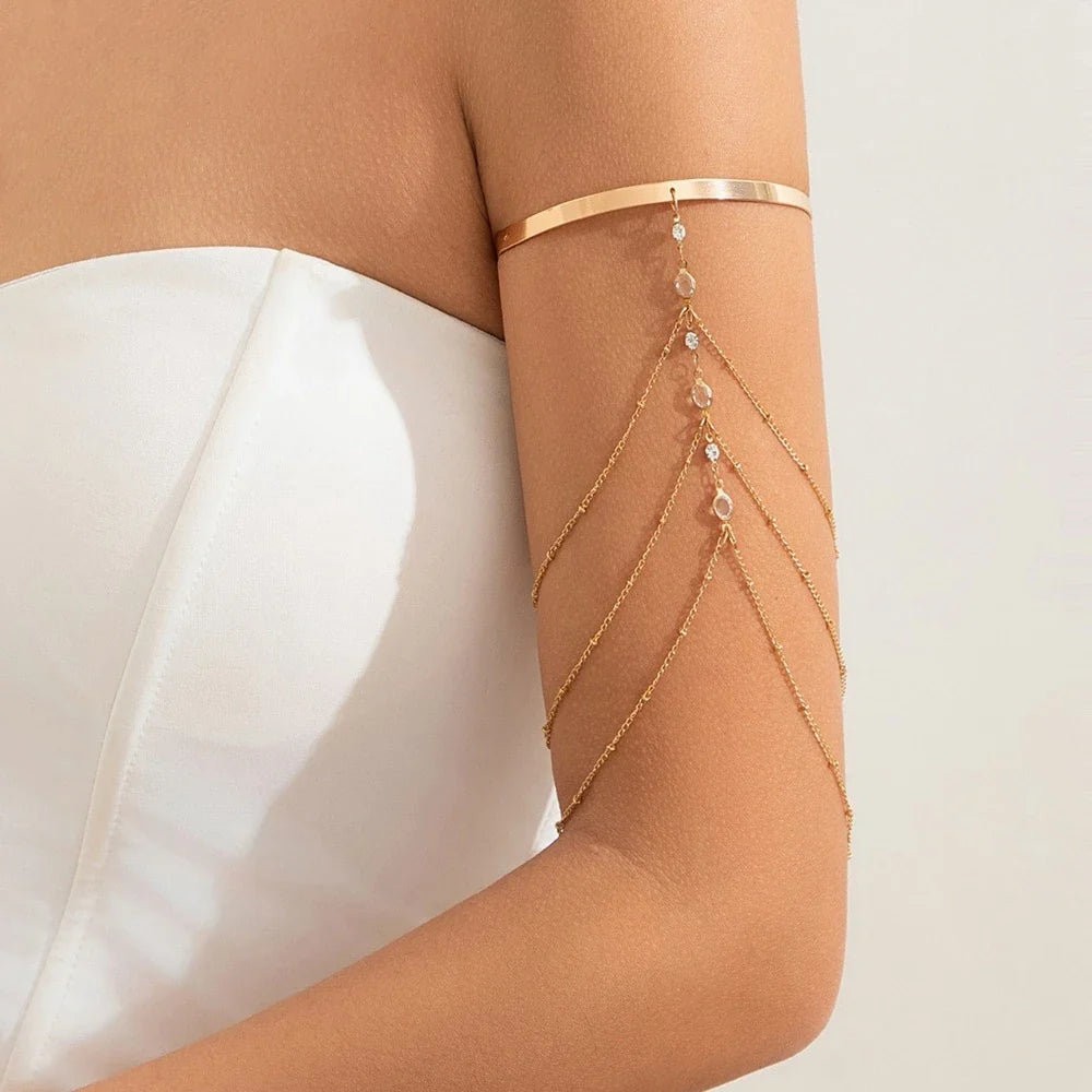 Crystal Arm Cuff Bracelet