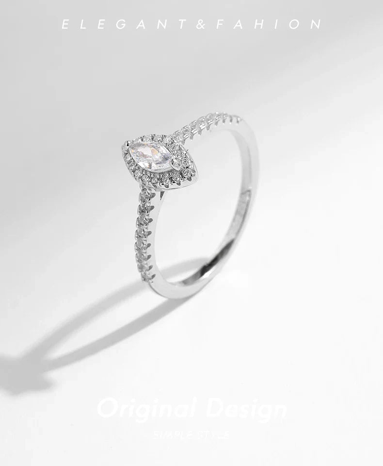 Marquise Cut Wedding Engagement Fine Jewelry Ring