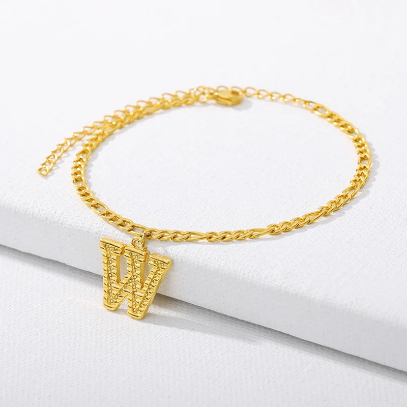 Gold Cuban Chain Anklet