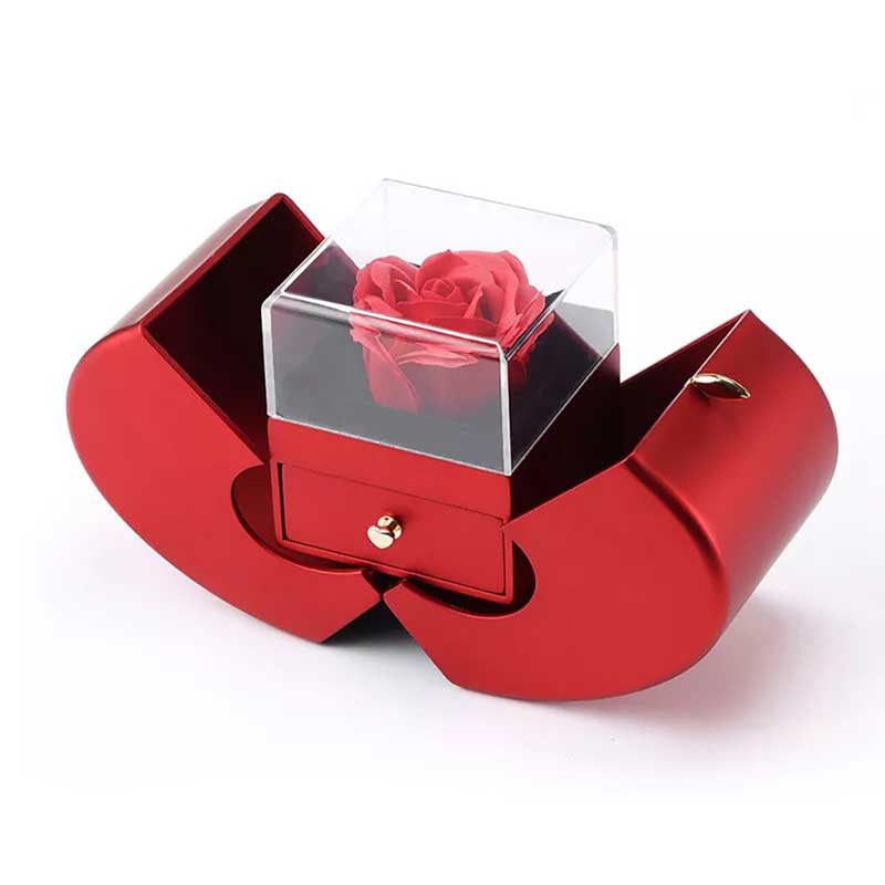 To My Love Preserved Rose & Necklace Set