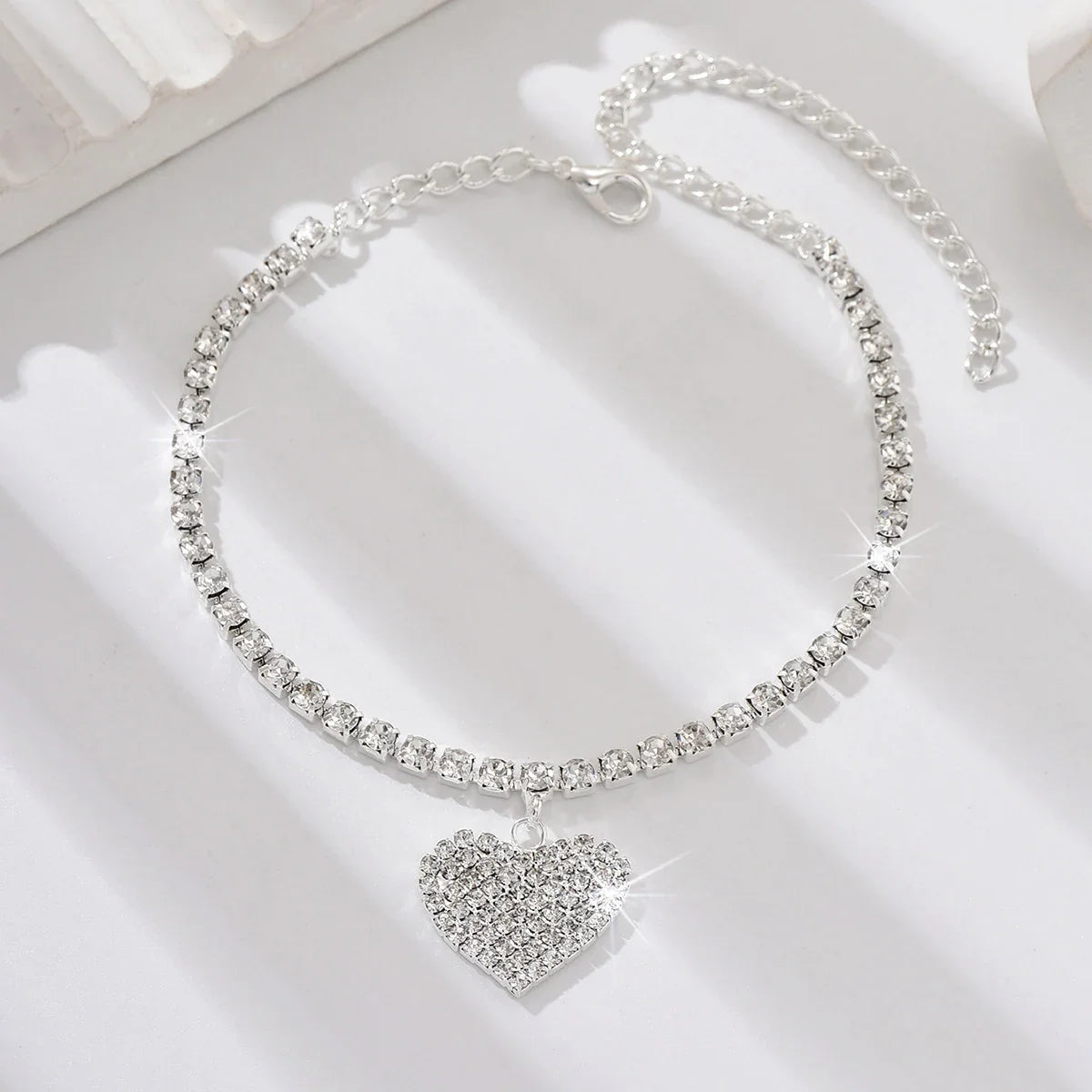 Celeste Heart Anklet