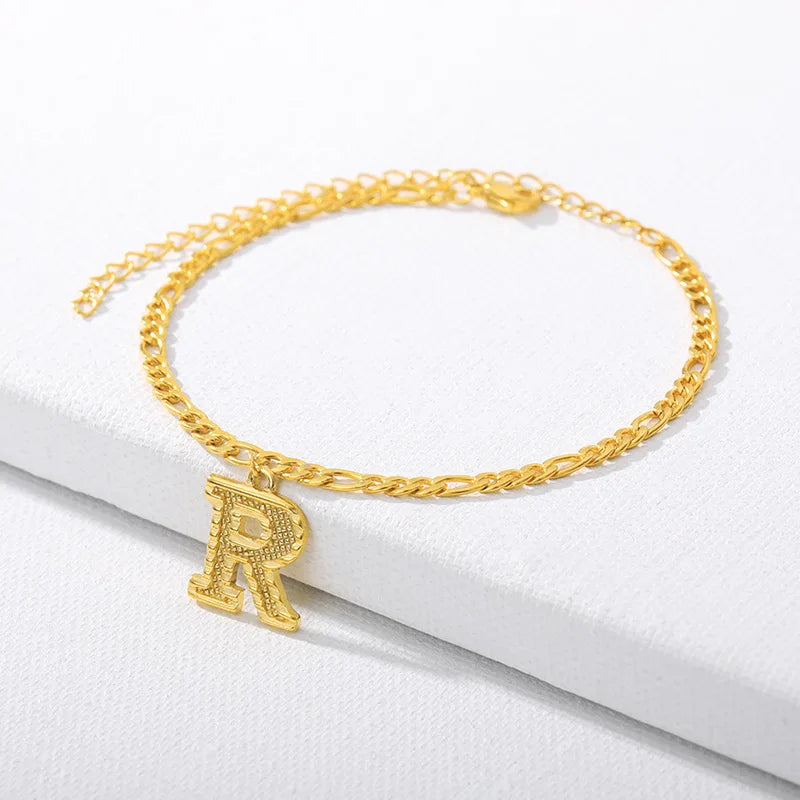 Gold Cuban Chain Anklet