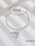 Celeste Heart Anklet