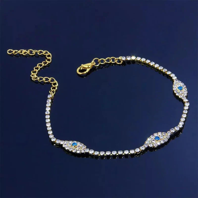 Evil Eye Anklet - Protect your Vibe
