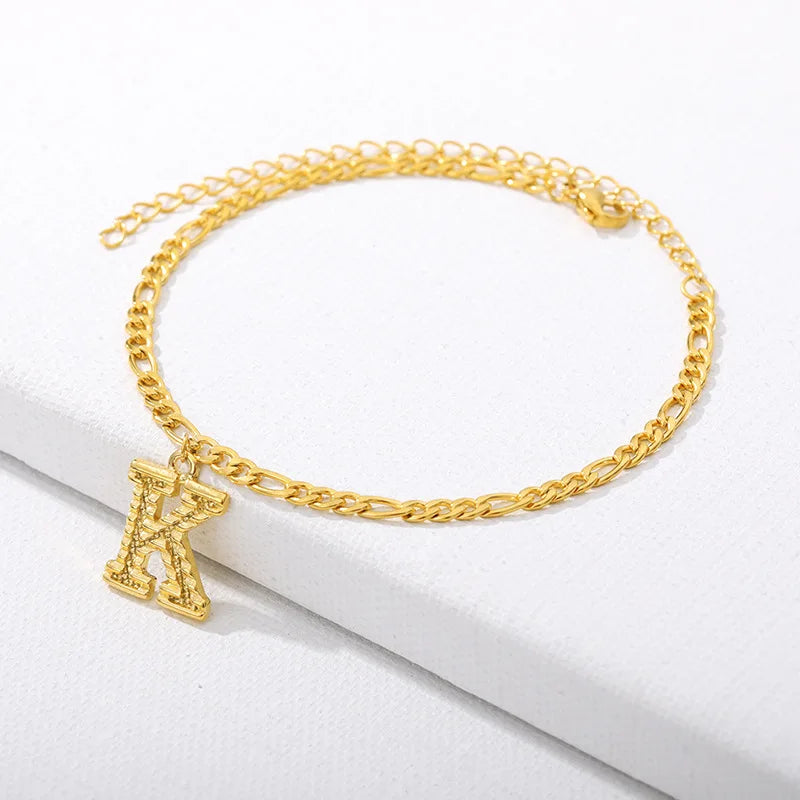 Gold Cuban Chain Anklet