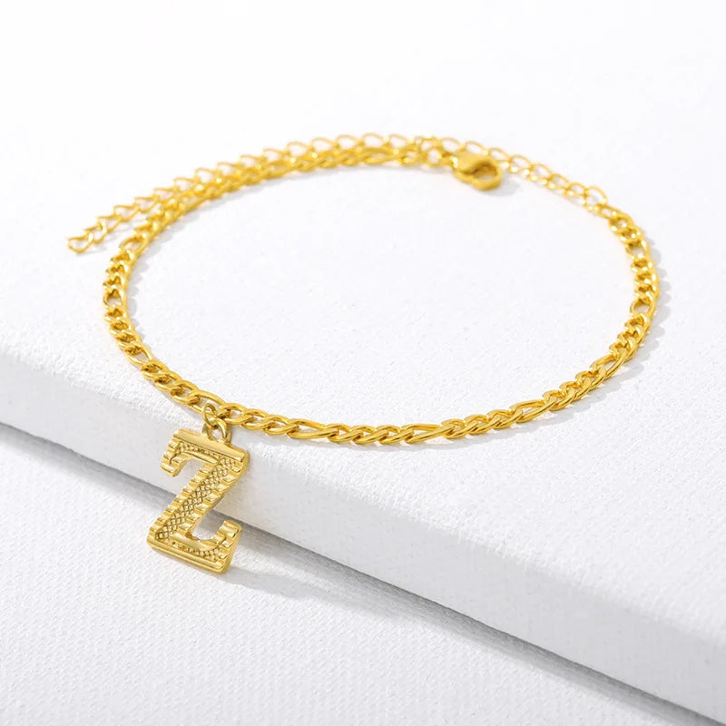 Gold Cuban Chain Anklet